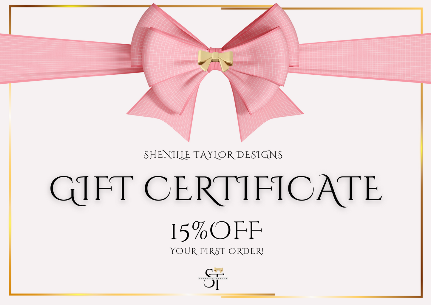 Shenille Taylor Designs Gift Certificate