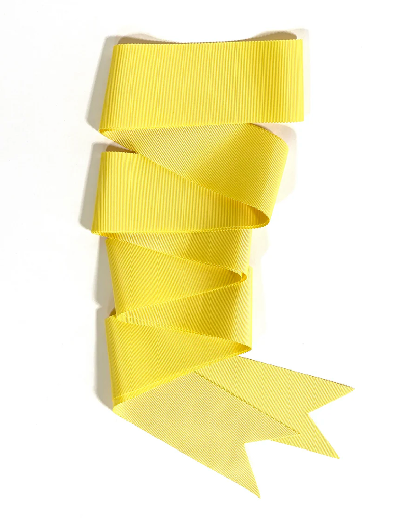 Yellow Grosgrain Ribbon