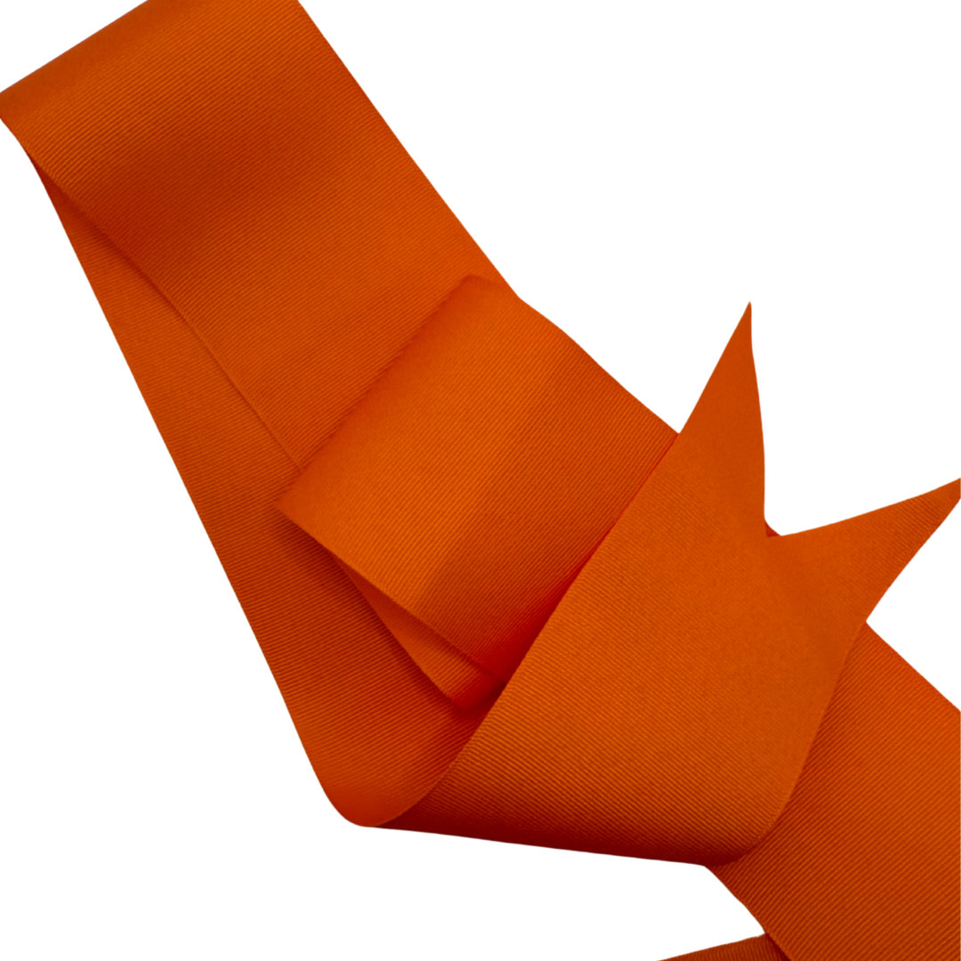 Orange Grosgrain Ribbon